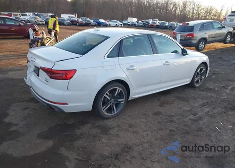 2017 Audi A4 2.0T Premium z USA, uszkodzony, nr VIN WAUENAF49HN019360